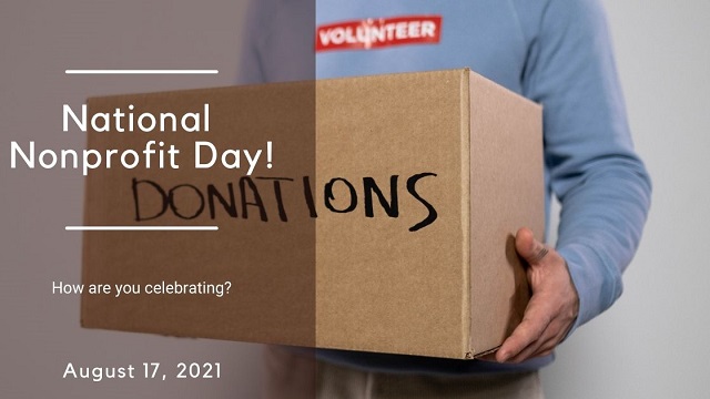 August 17 is National Nonprofit Day!